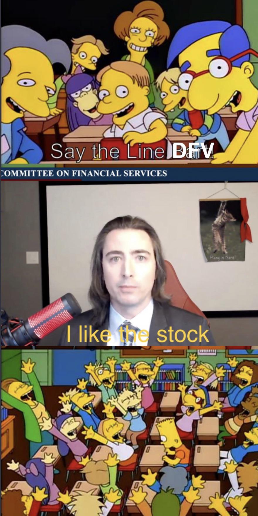 say the line meme - Say the Line Bftv, Committee On Financial Services Hang in there! I the stock 0