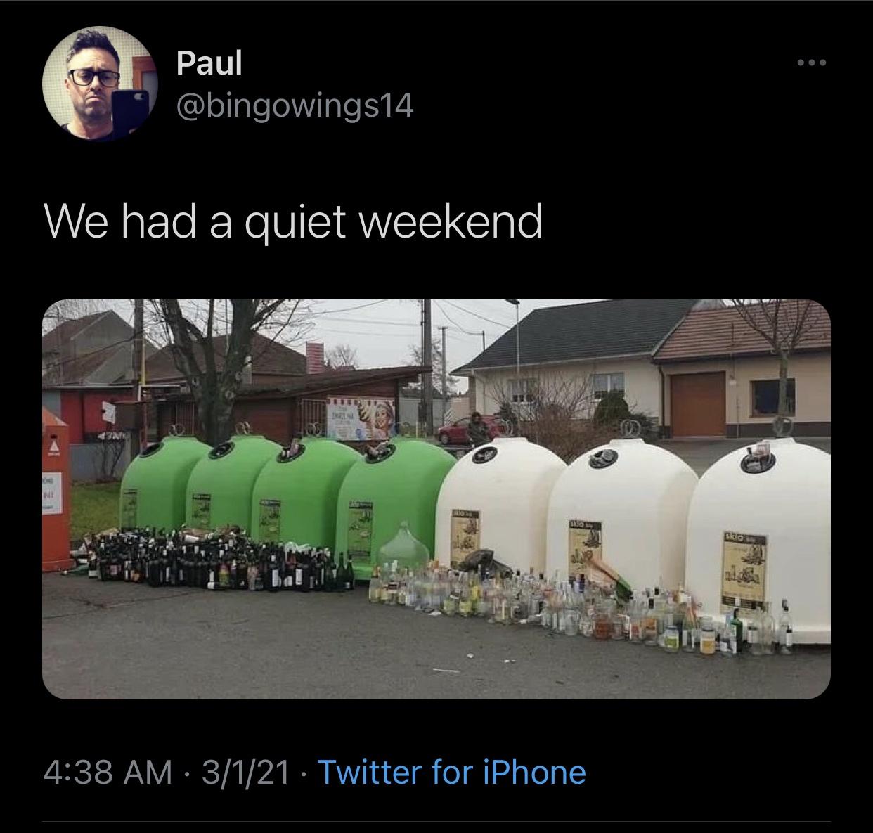 Paul We had a quiet weekend Ni sko 3121 Twitter for iPhone