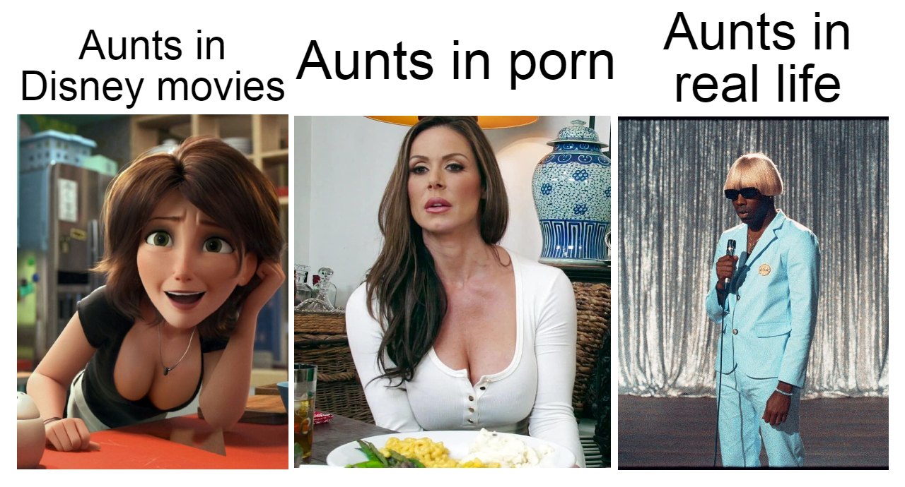 photo caption - Aunts in Aunts in Disney movies Aunts in porn real life