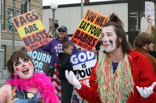 westboro baptist church - Fags Are You Will Eat Your Babies 2Pet. Fag Godt