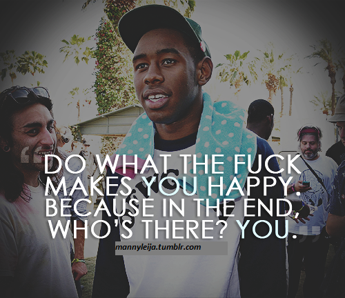 Tyler, The Creator, my favorite musical artist and fellow atheist