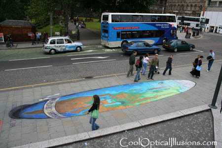 Sidewalk Chalk Art