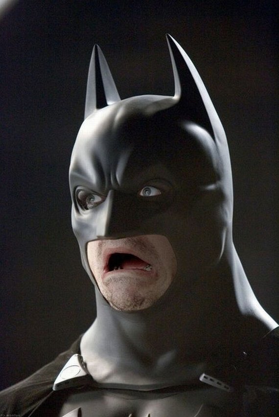 surprised and disgusted batman