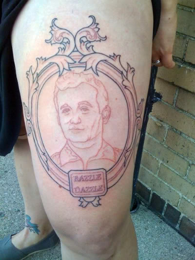 Bill Effing Murray Tattoos