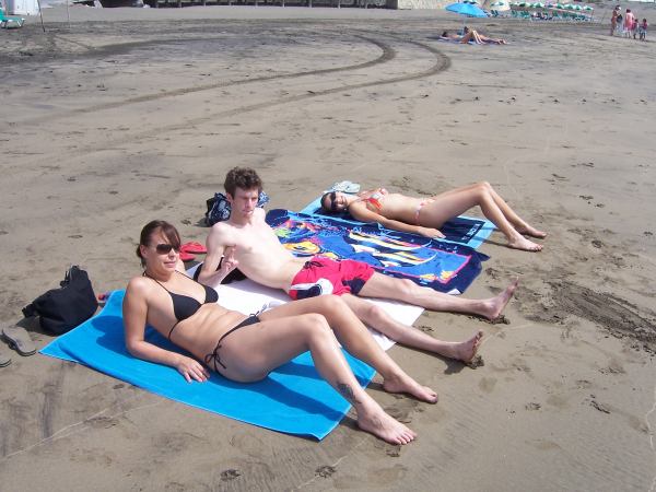 mature girl beach, small bikini