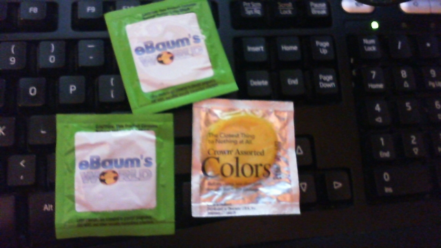 i cant fit regular condoms..... but lol at the sponsoring 