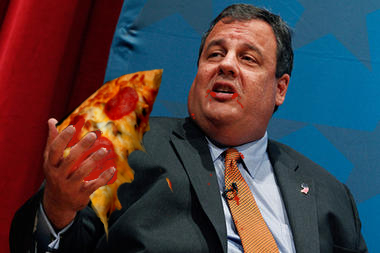 Chris Christie is Fat and loves Pizza