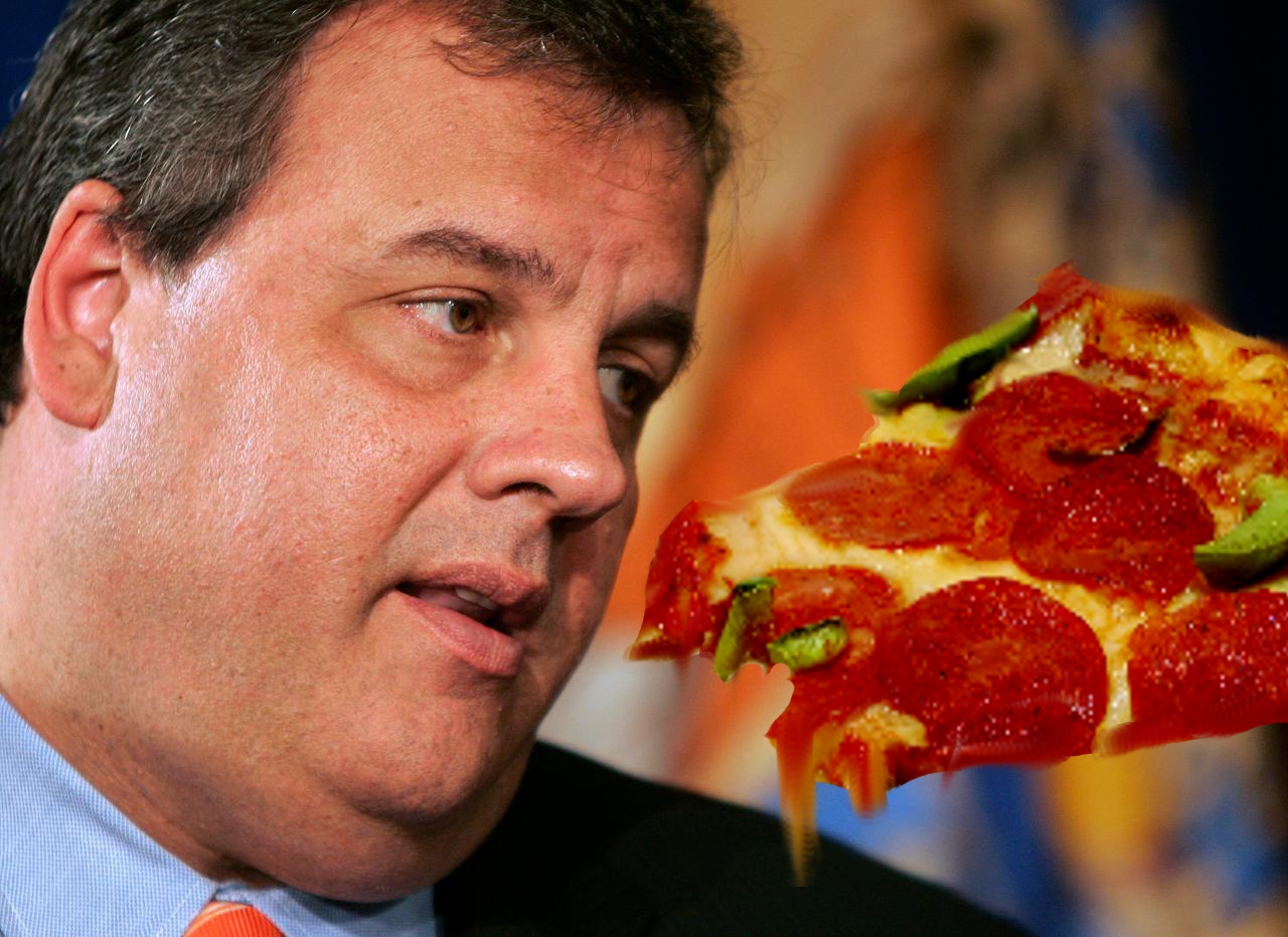 Chris Christie Is Fat And Loves Pizza Gallery Ebaum S World