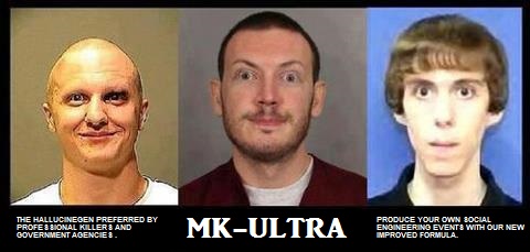 MK-ULTRA Create your own social engineering events with our new improved formula. With proven results like Aurora, Colorado movie theatre shooting, (James Holmes) Gabriel Giffords shooting in Arizona (Jared Lee Laughner) , and the Sandy Hook Elementary school shooting drill in Illinois (Adam Lanza).. No application too big or small for MK-ULTRA