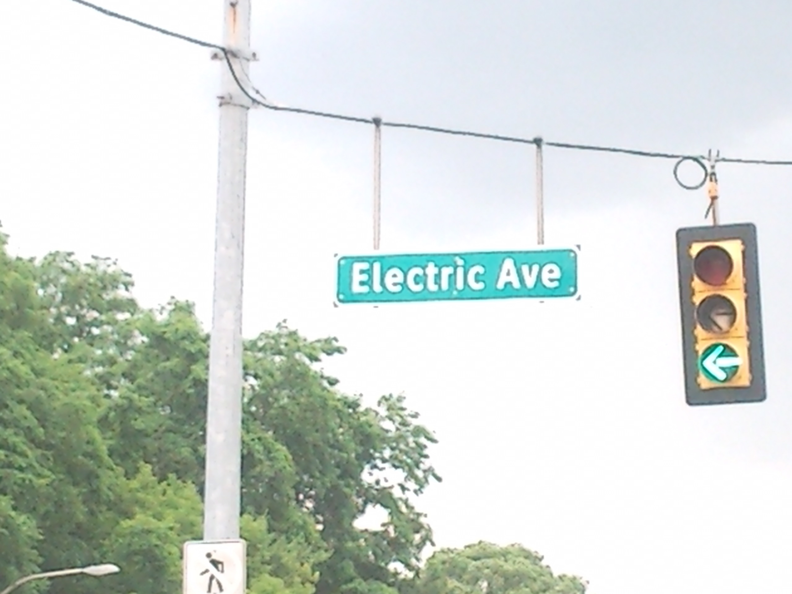 I want to Rock on to Electric Avenue .. the electric avenue Eddie Grant sang about is the Electric Avenue I want to rock on down to ...because this part of East Pittsburgh is a real Sh#thoL3 ...      and then we'll take it high-a !