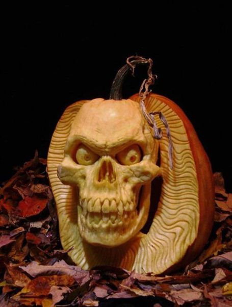 Amazing Carved Pumpkins