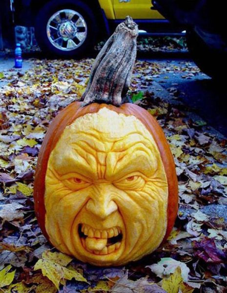 Amazing Carved Pumpkins