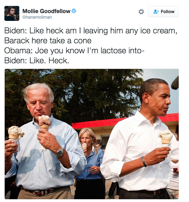 Joe and Obama