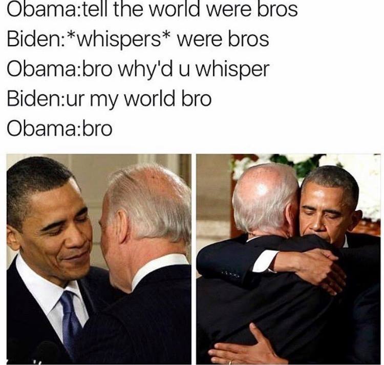 Joe and Obama