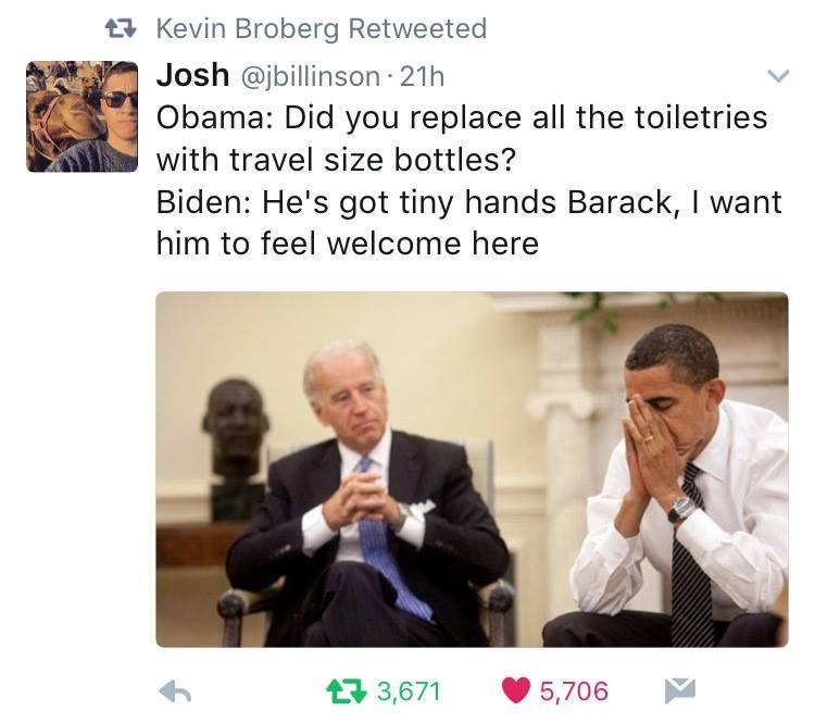 Joe and Obama