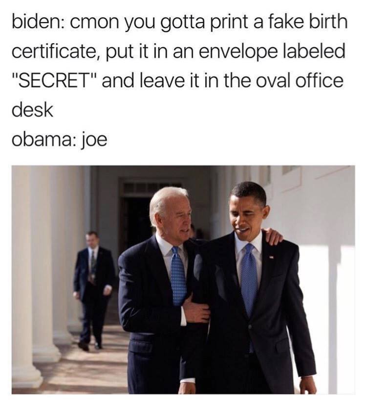 Joe and Obama