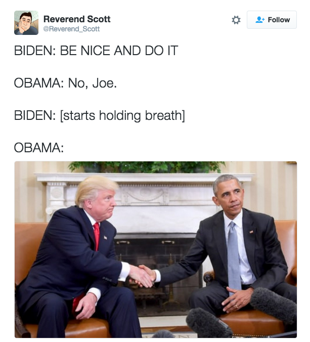 Joe and Obama