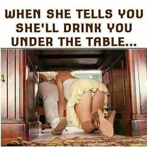 hip hop quotes - When She Tells You She'Ll Drink You Under The Table... me tumblr.com