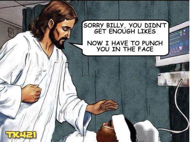 cartoon - Sorry Billy, You Didn'T Get Enough Now I Have To Punch You In The Face TK421