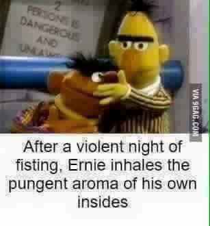 The darker side of sesame street