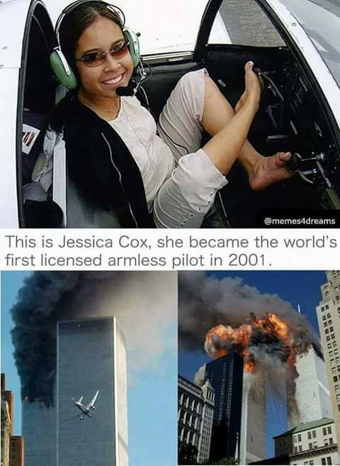 jessica no arms pilot - This is Jessica Cox, she became the world's first licensed armless pilot in 2001.