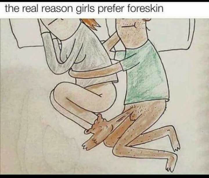 foreskin real - the real reason girls prefer foreskin