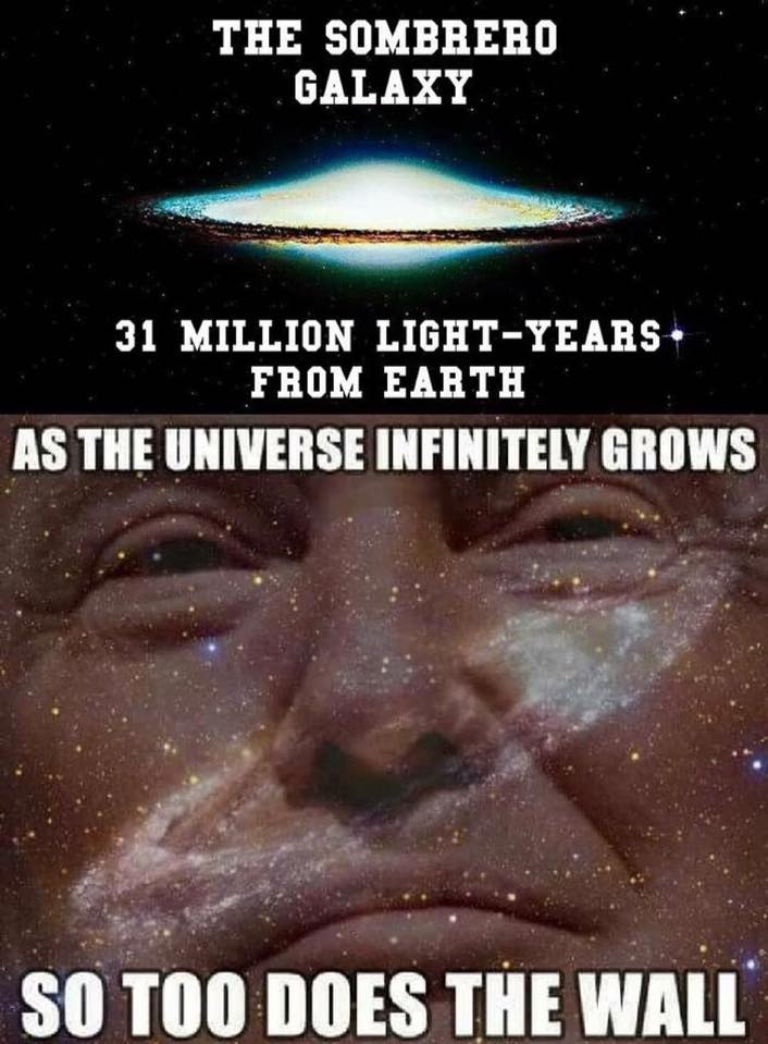 poster - The Sombrero Galaxy 31 Million LightYears From Earth As The Universe Infinitely Grows So Too Does The Wall