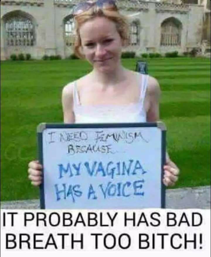 my vagina has a voice - I Need Tmwisha Recause My Vagina Has A Voice It Probably Has Bad Breath Too Bitch!