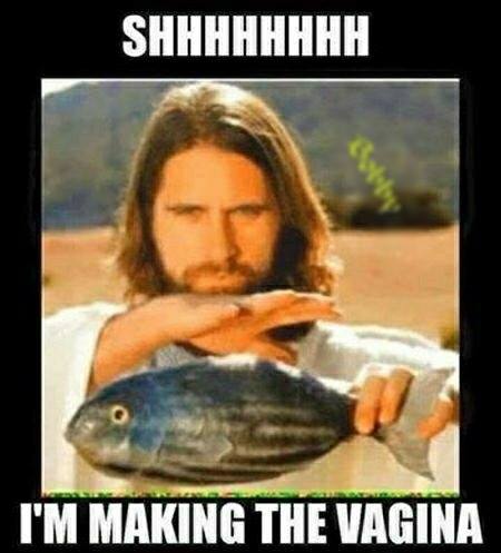 jesus miracle meme - Shhhhhhhh I'M Making The Vagina