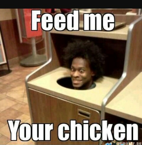 chicken nugget jokes - Feed me Your chicken emalerne