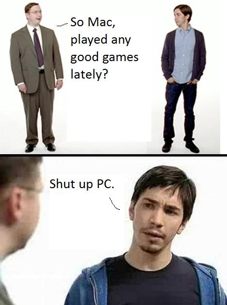 PC bragging about games, what else is new