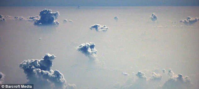 Strange cloud formations
