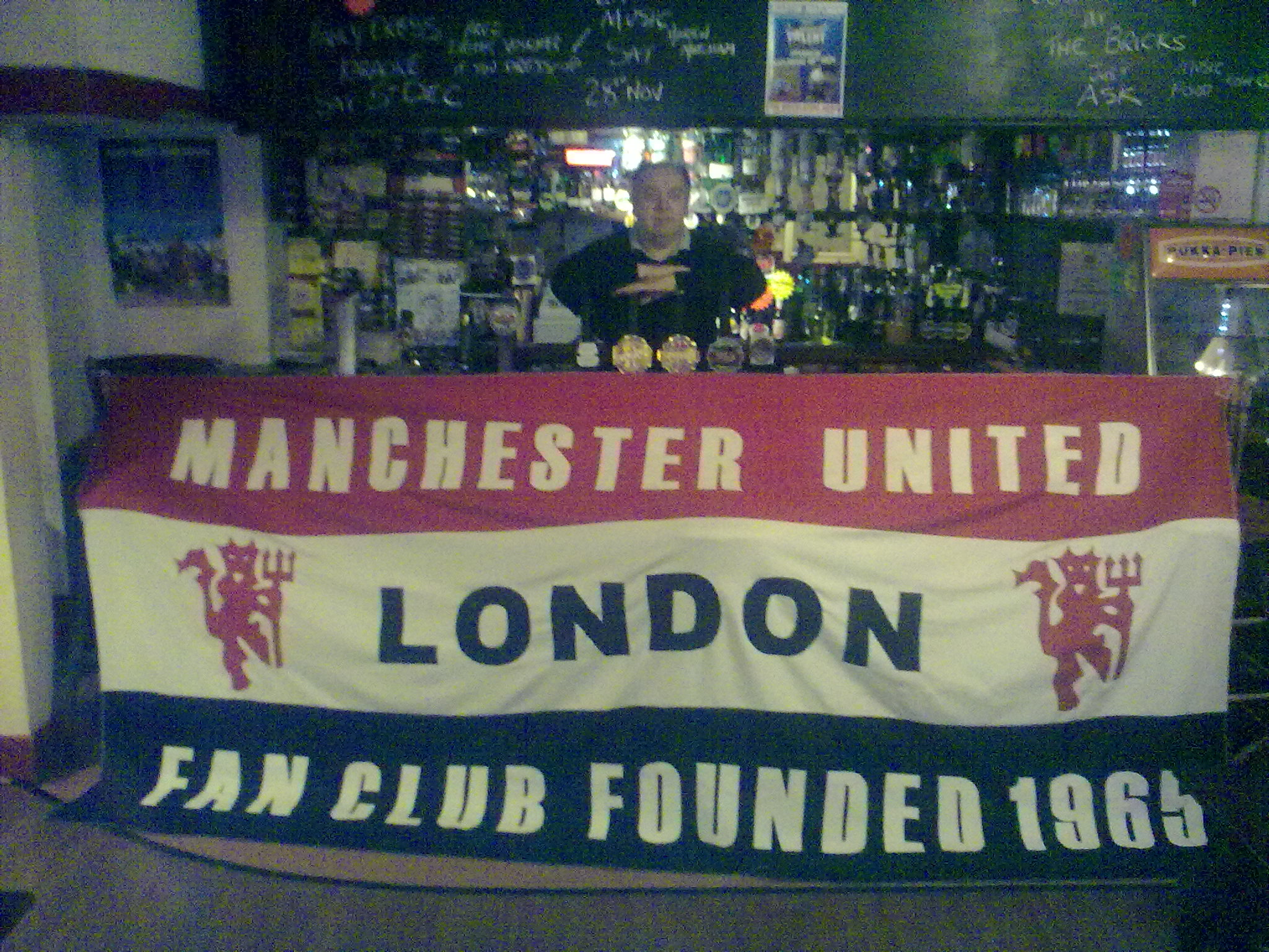 Manchester United supporters London