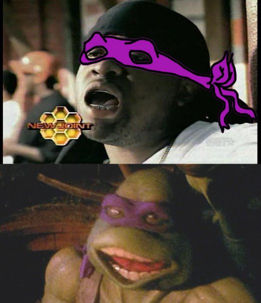 Mike Jones looks like Donatello