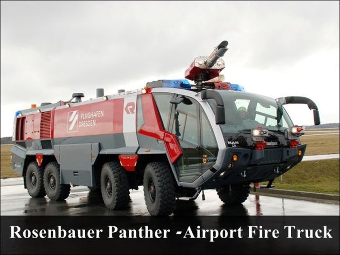 man rosenbauer panther - Flughafen Dresden Rosenbauer Panther Airport Fire Truck