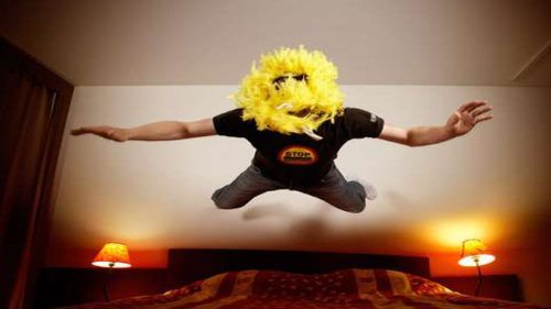 Competitive Bed Jumping:Yes, it really exists. Simple as that.