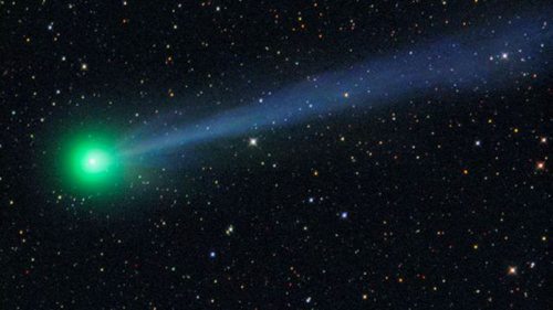 If it weren't for the sun, then comets wouldn't leave a trail of icy particles that always point away from the sun.