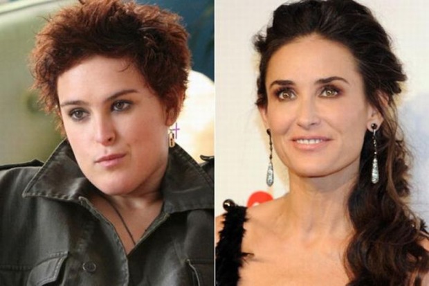Rummer Willis and Demi Moore