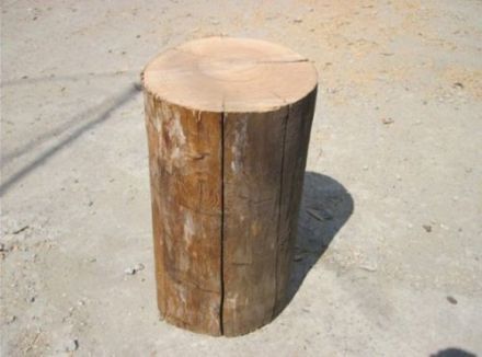 Get a nice piece of wood.