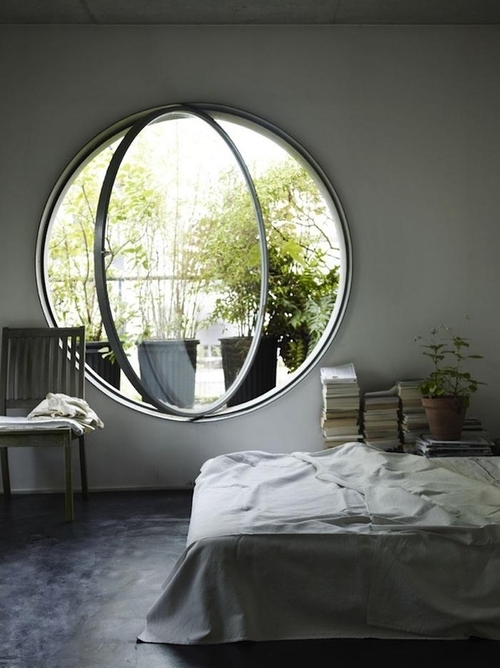 interior desing round windows