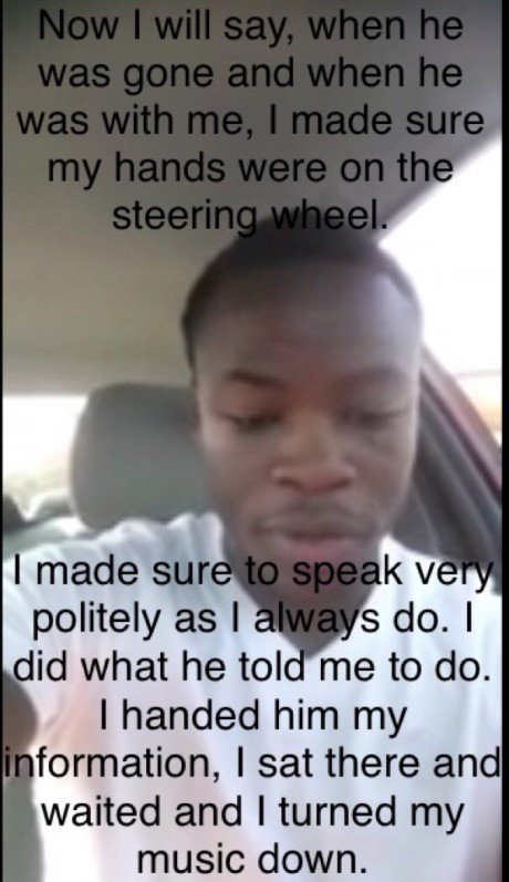 Black Man Gets Pulled Over by Caucasian Police Officer