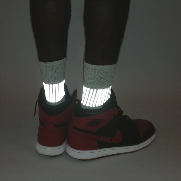 Reflective socks