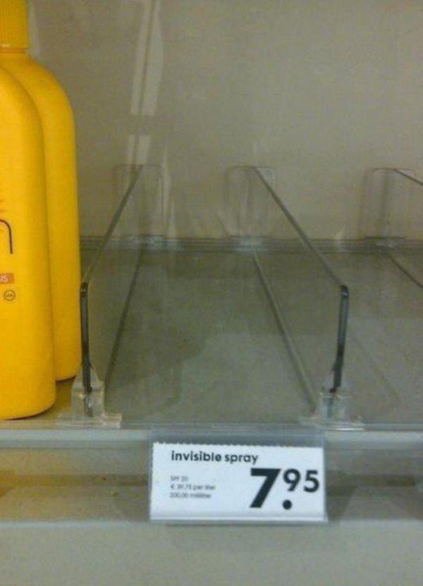ridiculously funny - 0 invisible spray 795