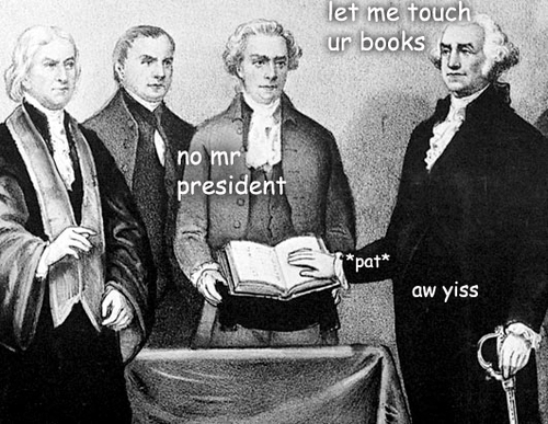 adventures of george washington - let me touch ur books no mri president pat aw yiss