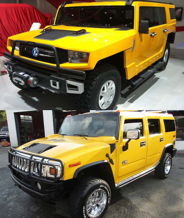 Dongfeng EQ2050 M3D – Replica of a Hummer H2