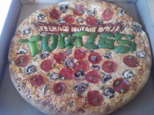 cool food pizza funny turtle