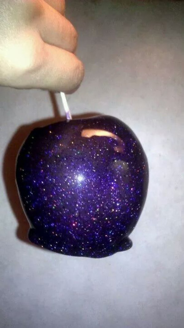 cool food galaxy candy apple