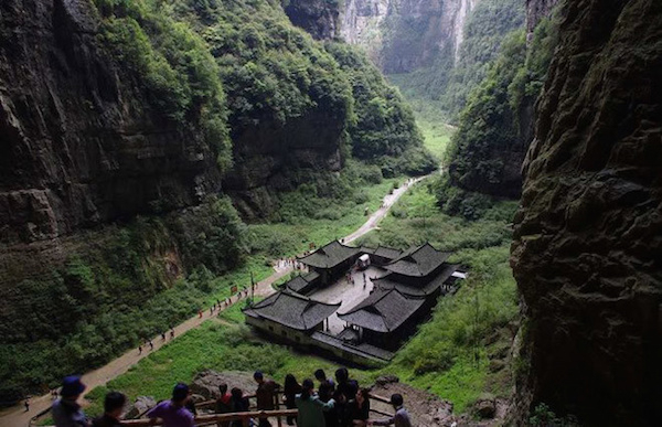Wulong Karst, an incredible spot in the heart of China.