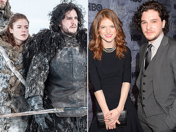 Rose Leslie and Kit Harington – Game of Thrones