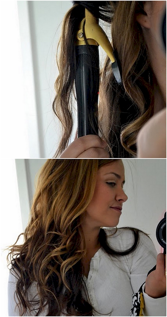 Curling your hair in the middle of a strand will make your curls last for a long time to come.